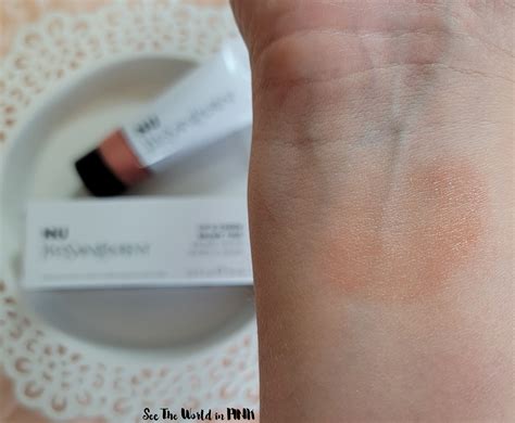 nu yves saint laurent review|yves Saint Laurent lip tint.